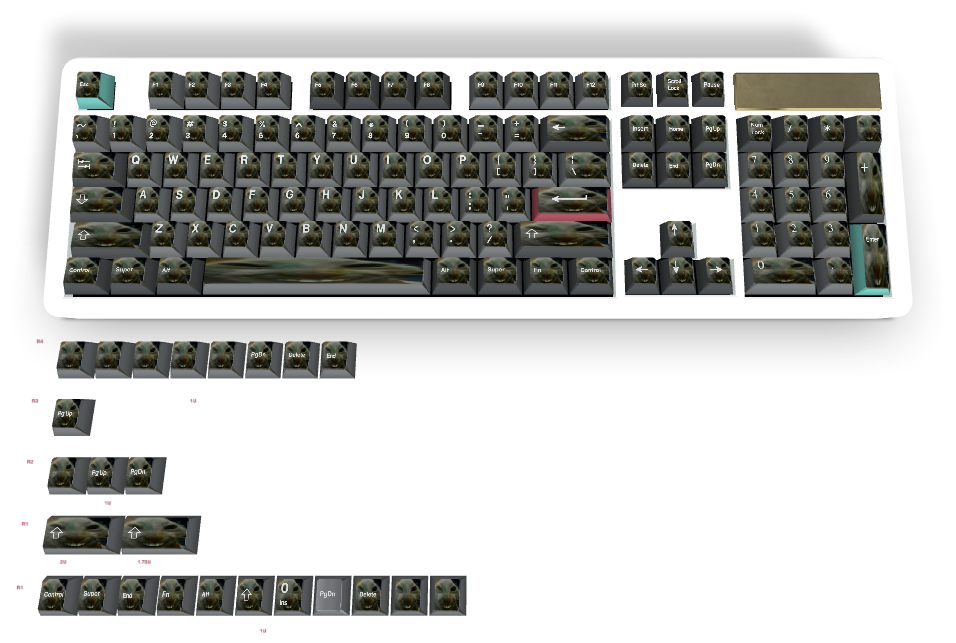 Custom Keycap #497