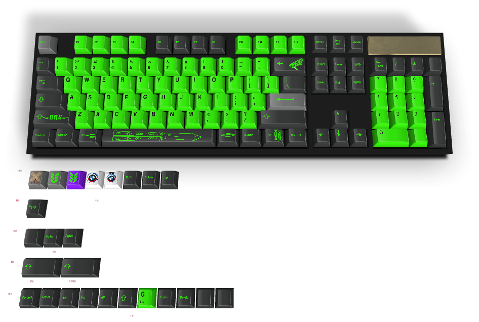 Custom Keycap #432