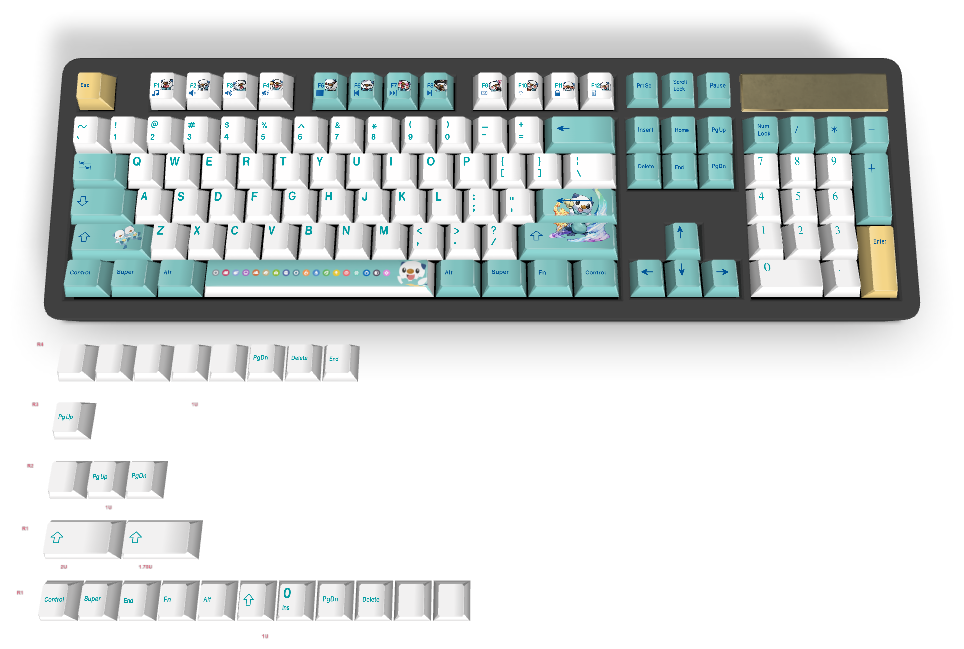Custom Keycap #444