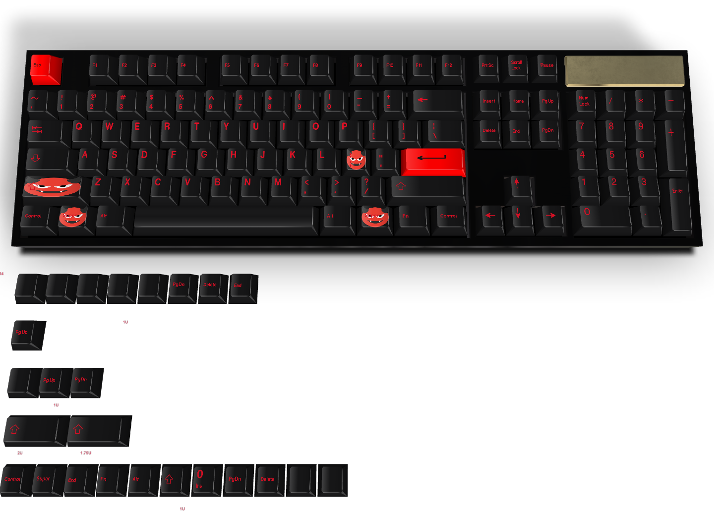Custom Keycap #891