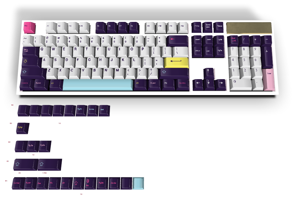 カスタムキーキャップ #535