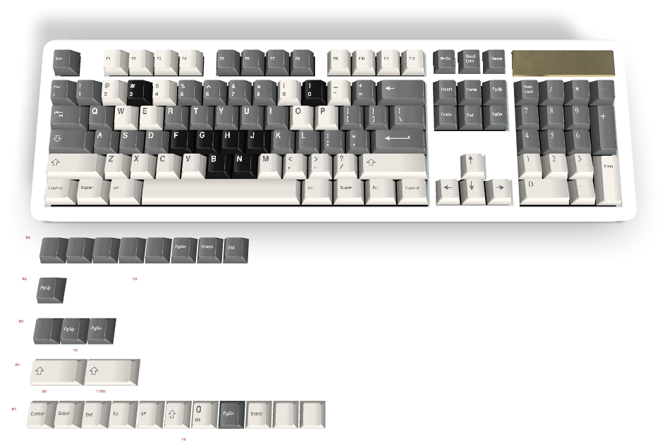 カスタムキーキャップ #582