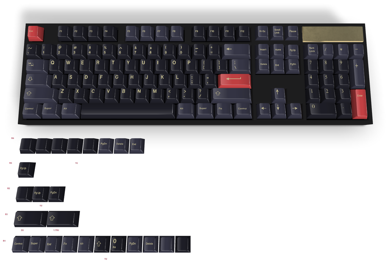 カスタムキーキャップ #37