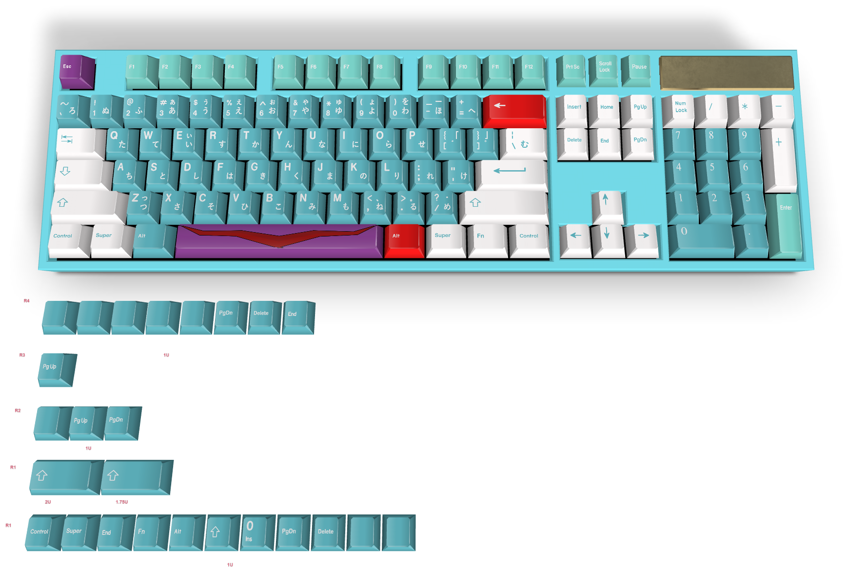 カスタムキーキャップ #110