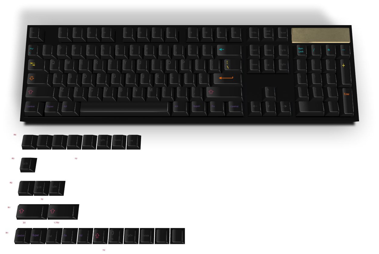 カスタムキーキャップ #836