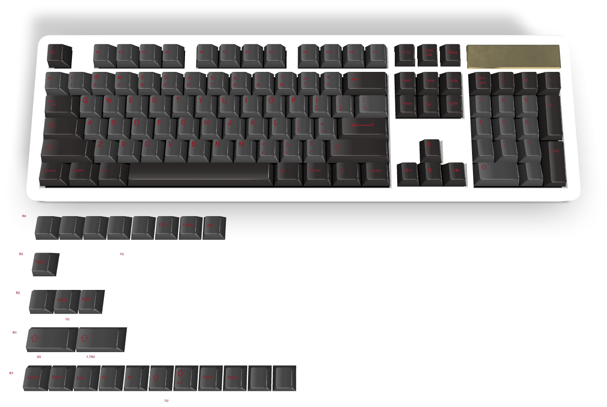 カスタムキーキャップ #829