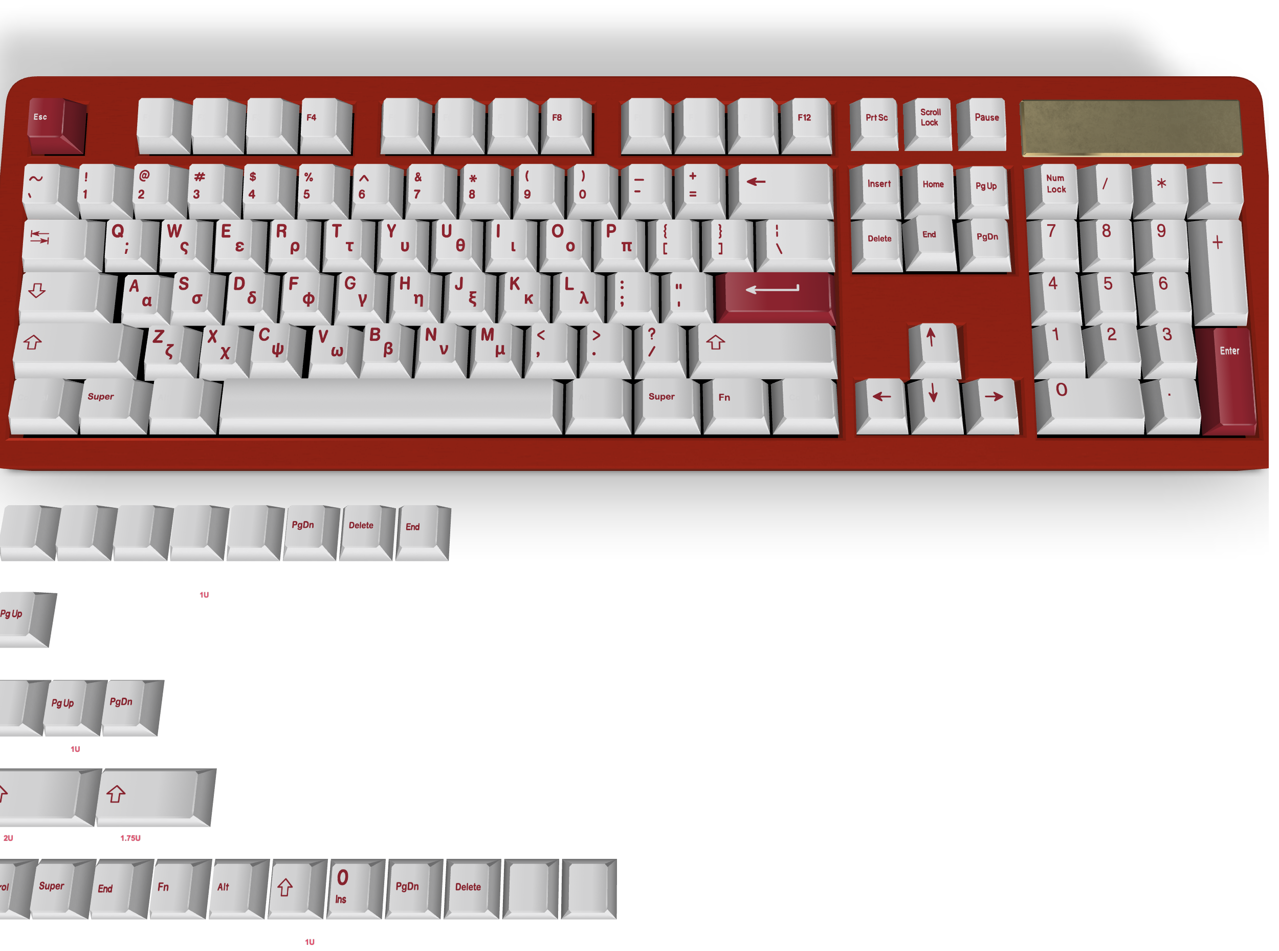 Benutzerdefinierte Tastenkappe #610