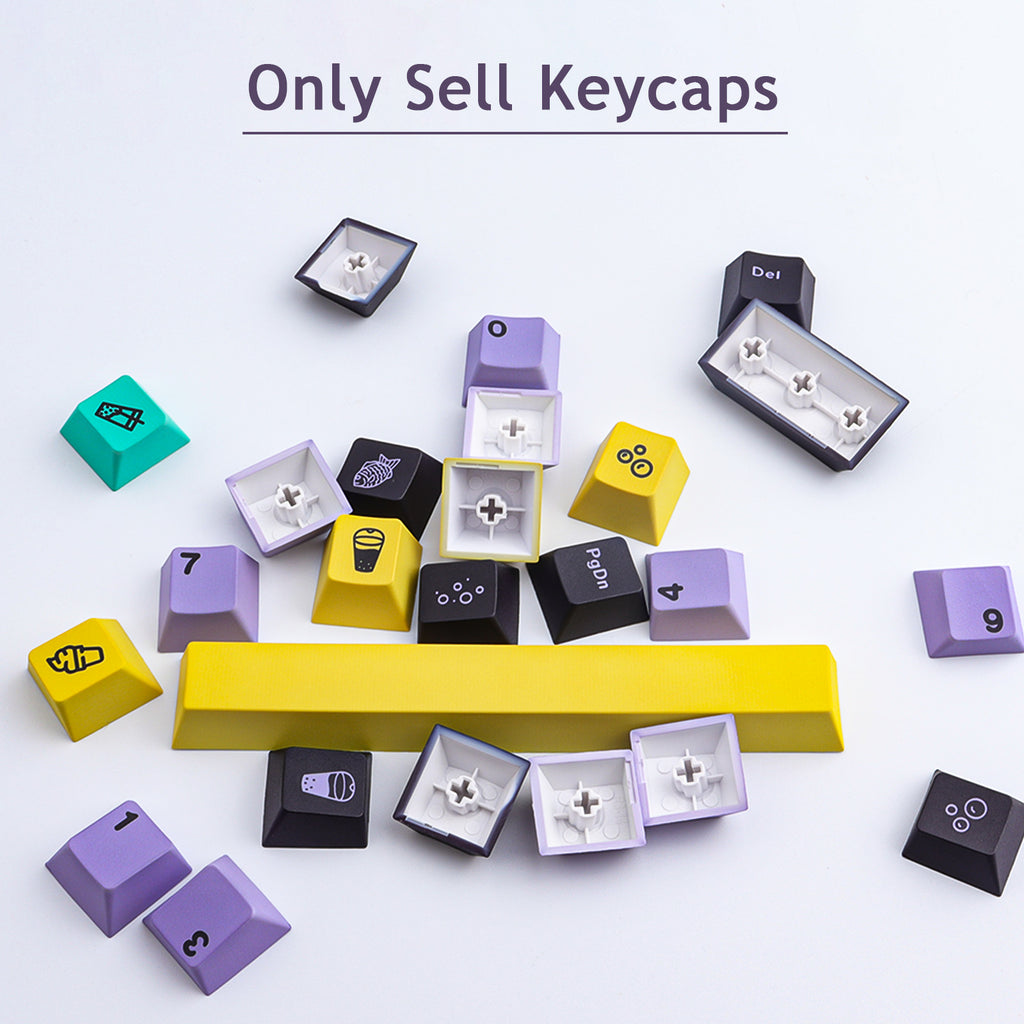 Taro Keycaps Set - Diykeycap