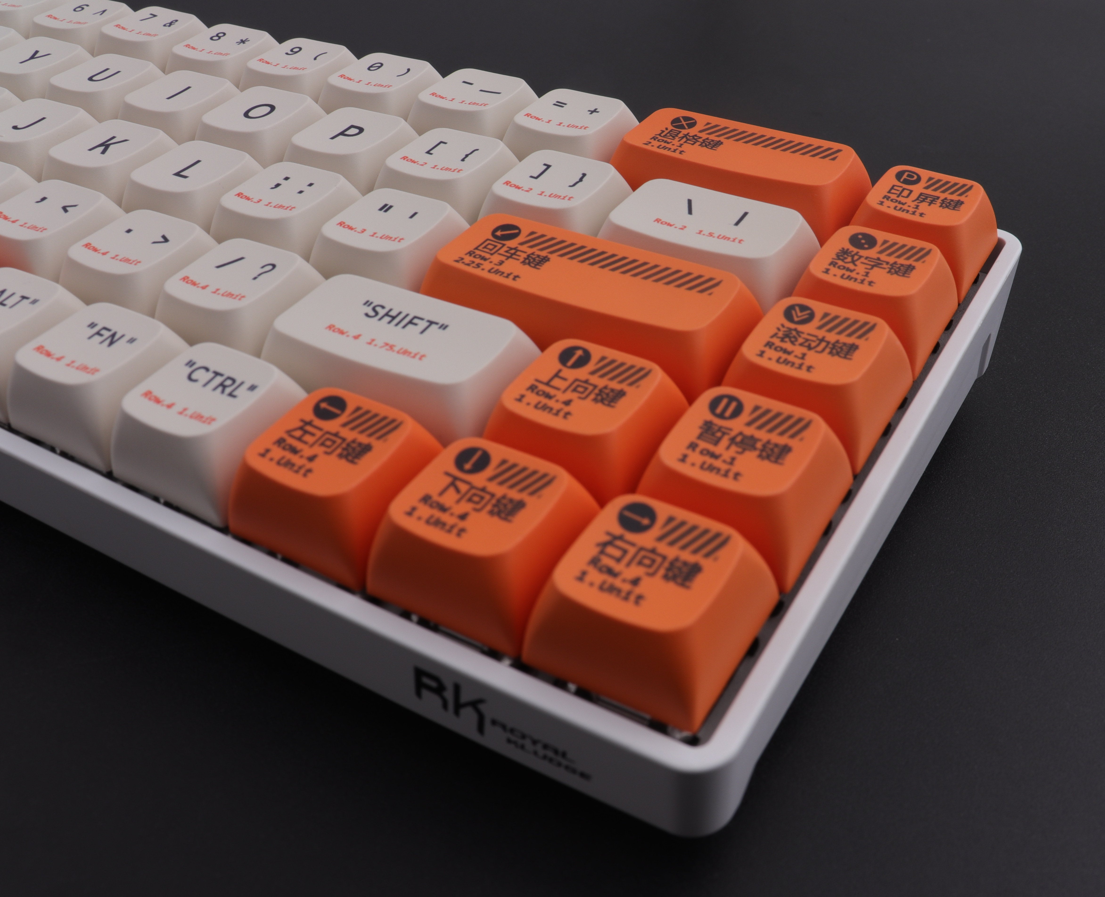 PBT Plastic Keycaps Set - Diykeycap