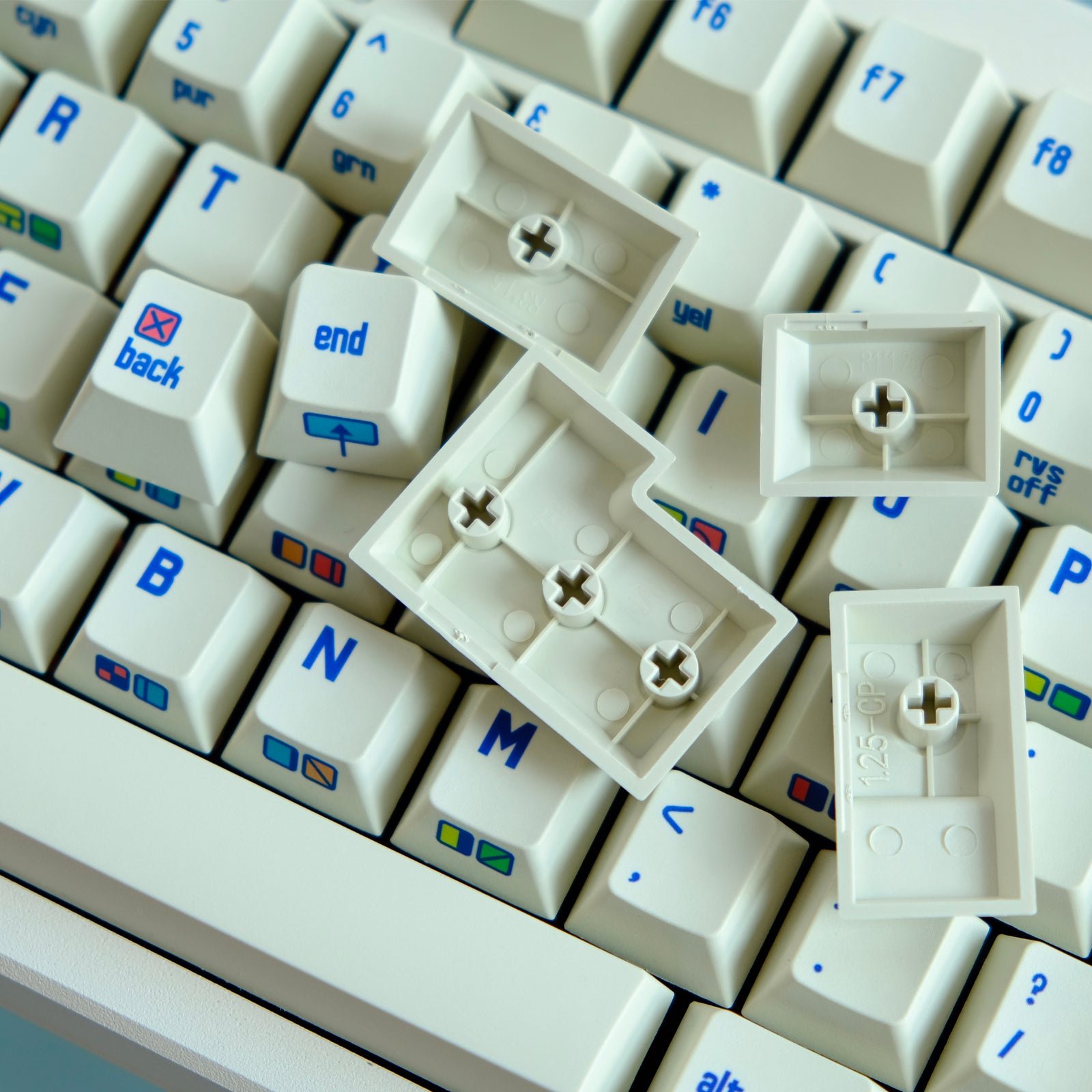 C64 DYE-SUBBED PBT KEYCAP SET - Diykeycap
