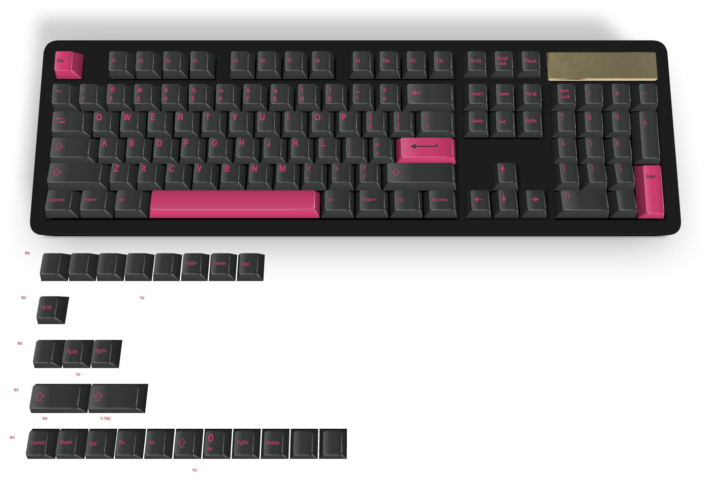 カスタムキーキャップ #594