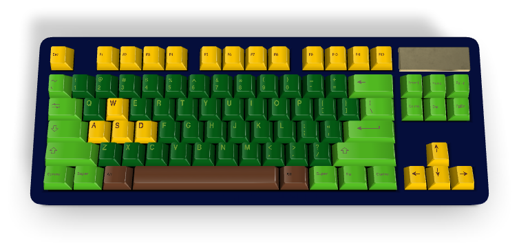 カスタムキーキャップ #843