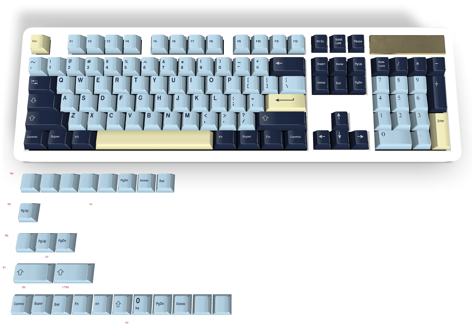 カスタムキーボード #196