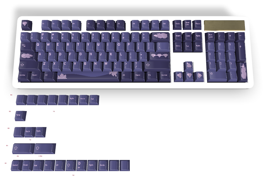 カスタムキーキャップ #1086