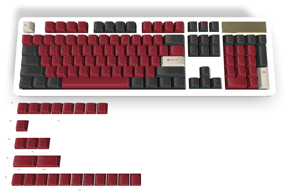 カスタムキーキャップ #643