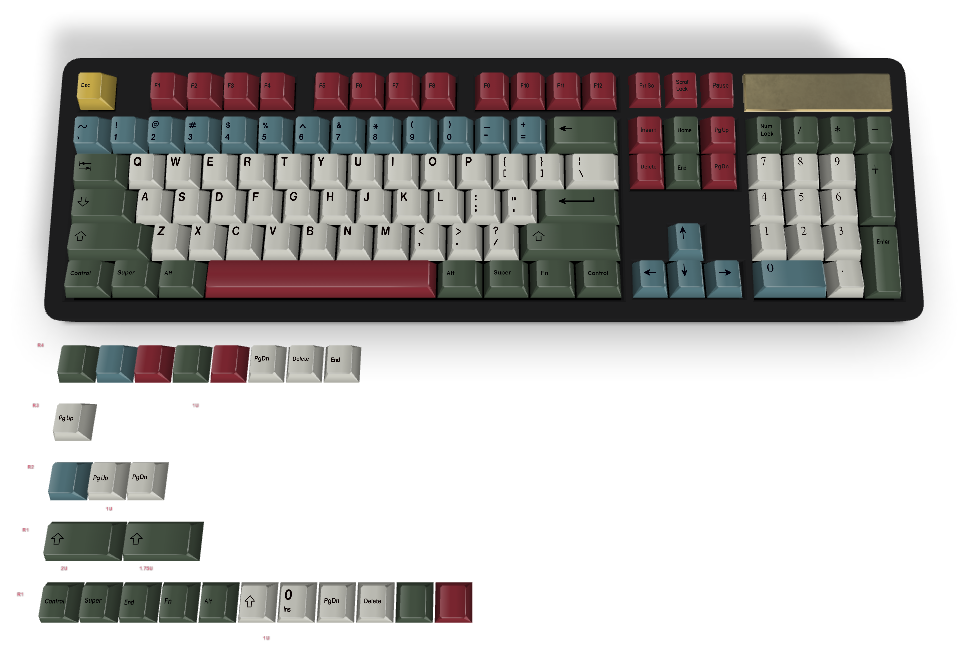 カスタムキーキャップ #1310