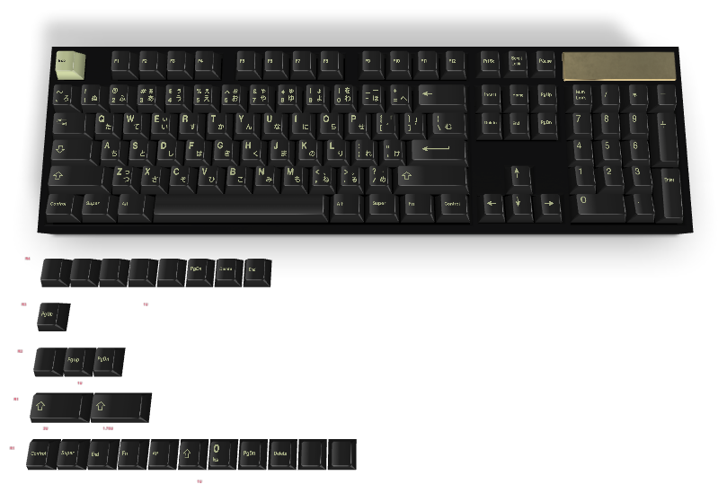 カスタムキーキャップ #445