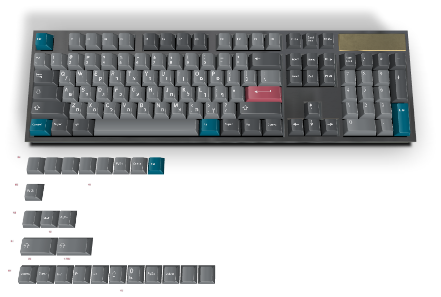 カスタムキーキャップ #1210