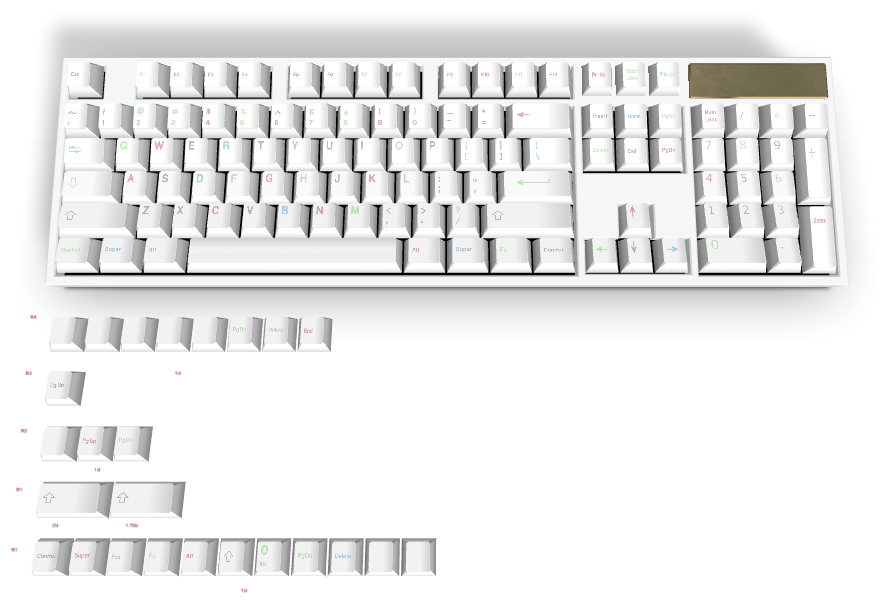 カスタムキーキャップ #630