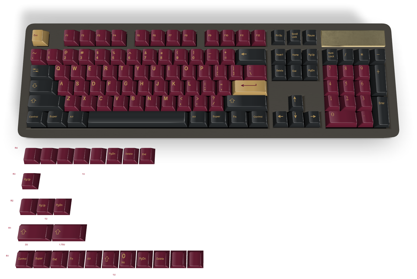 カスタムキーキャップ #702