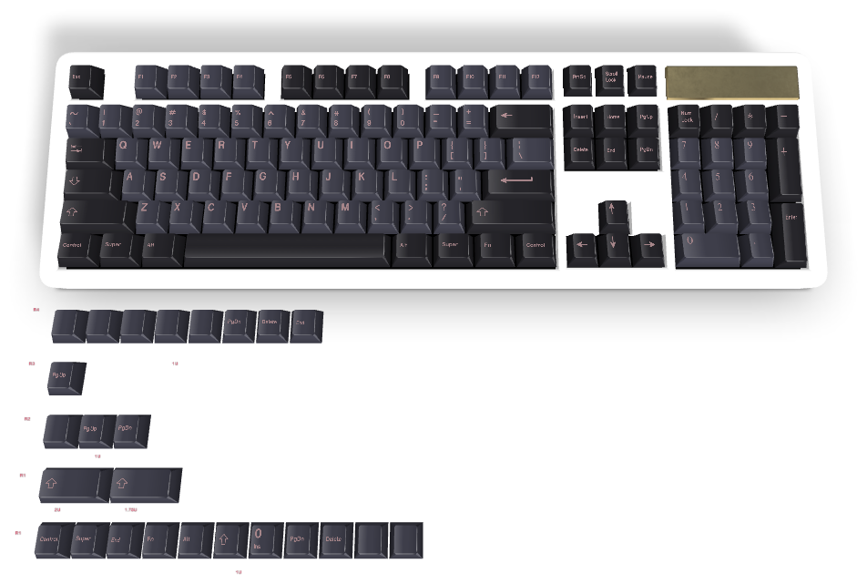 カスタムキーキャップ #418