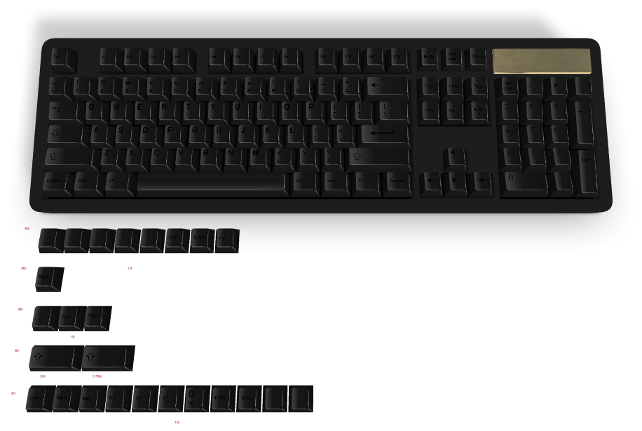 カスタムキーボード #180