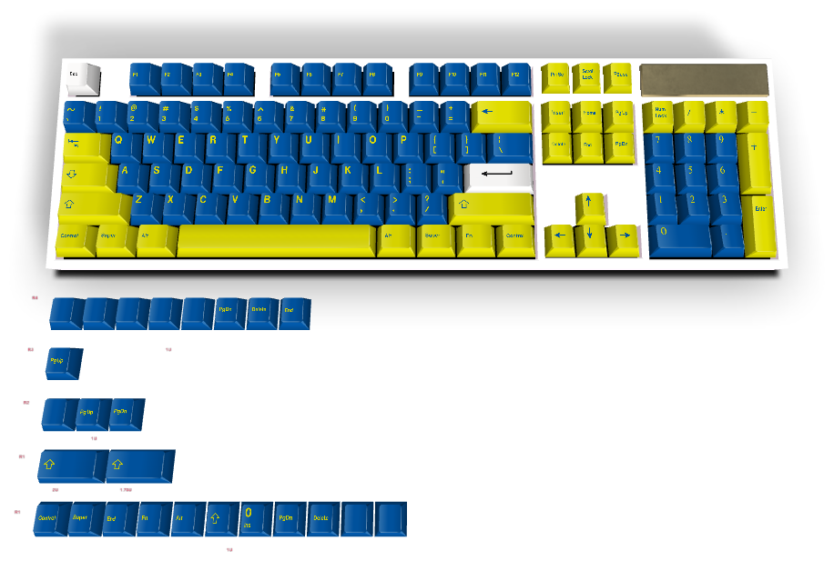 カスタムキーキャップ #654