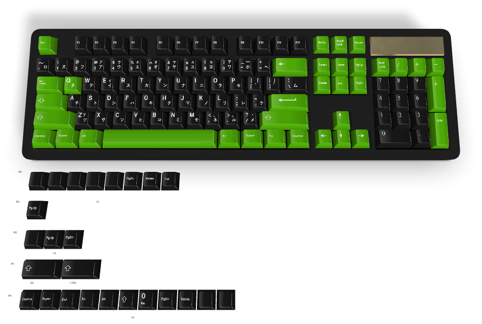 カスタムキーキャップ #780