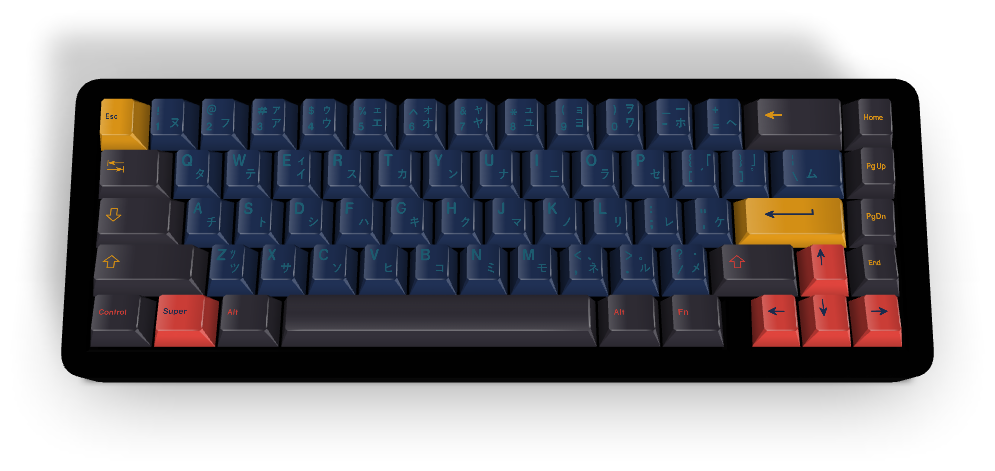 カスタムキーキャップ #844