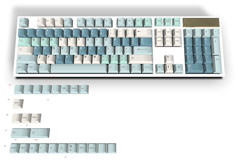 カスタムキーキャップ #704