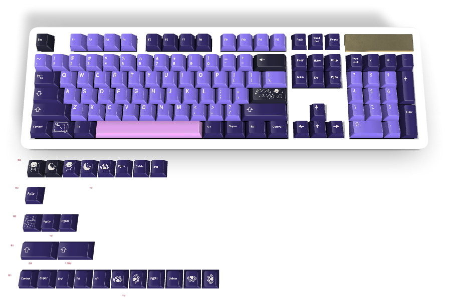 カスタムキーキャップ #671