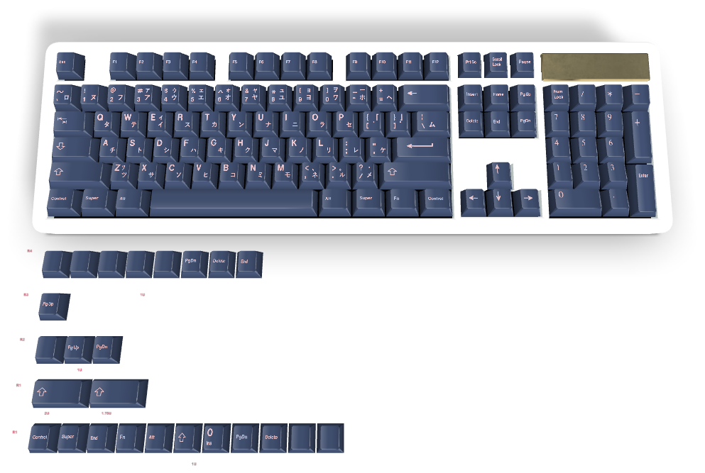 カスタムキーキャップ #763