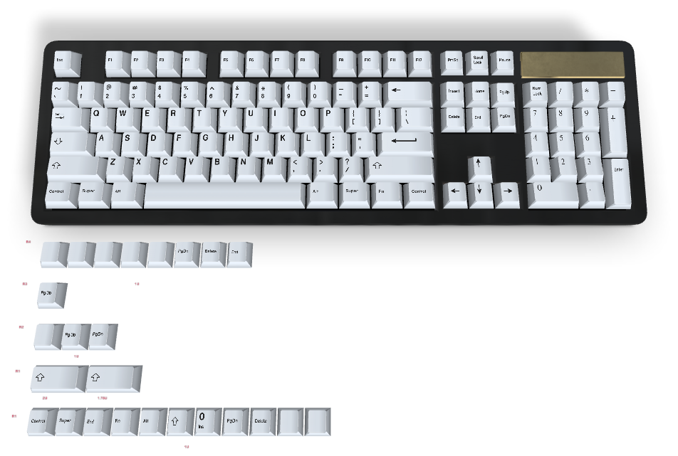 カスタムキーキャップ #412