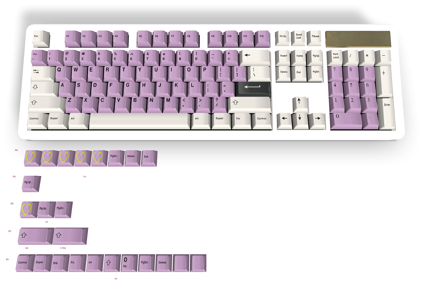 カスタムキーボード #155