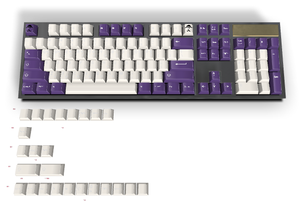 カスタムキーキャップ #587
