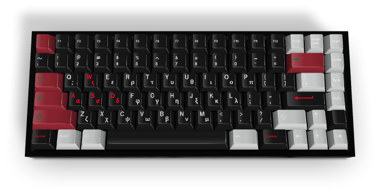 カスタムキーキャップ #600