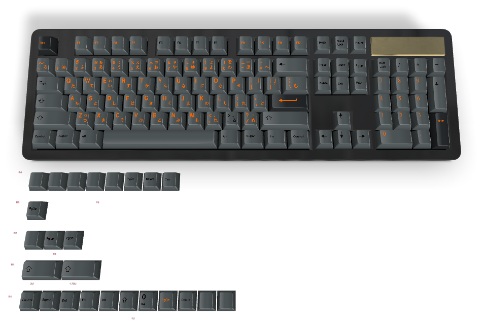 カスタムキーキャップ #674