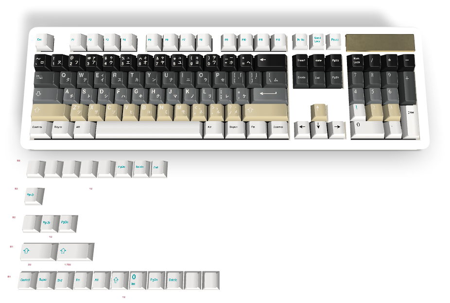 カスタムキーボード #187