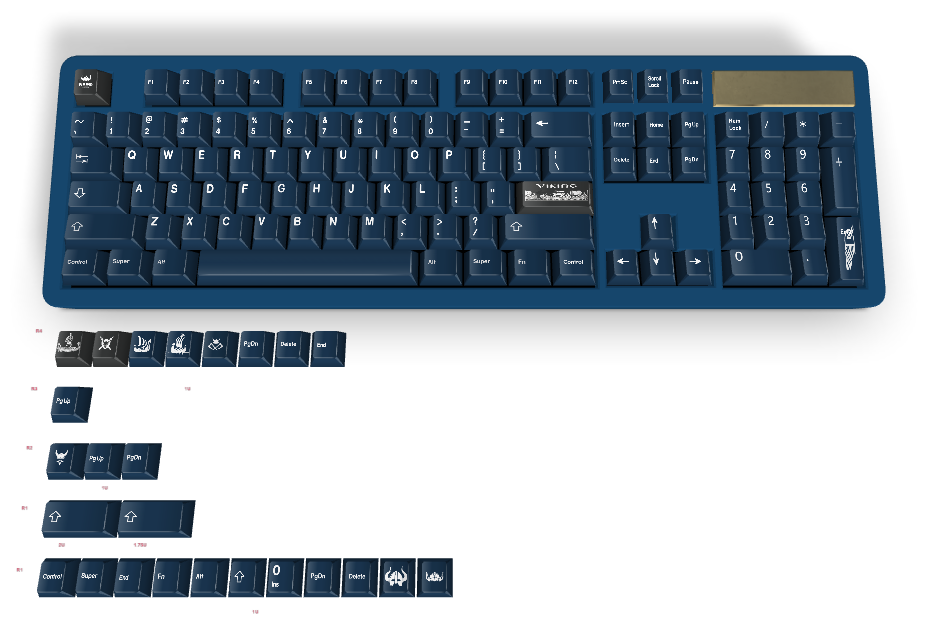 カスタムキーキャップ #883