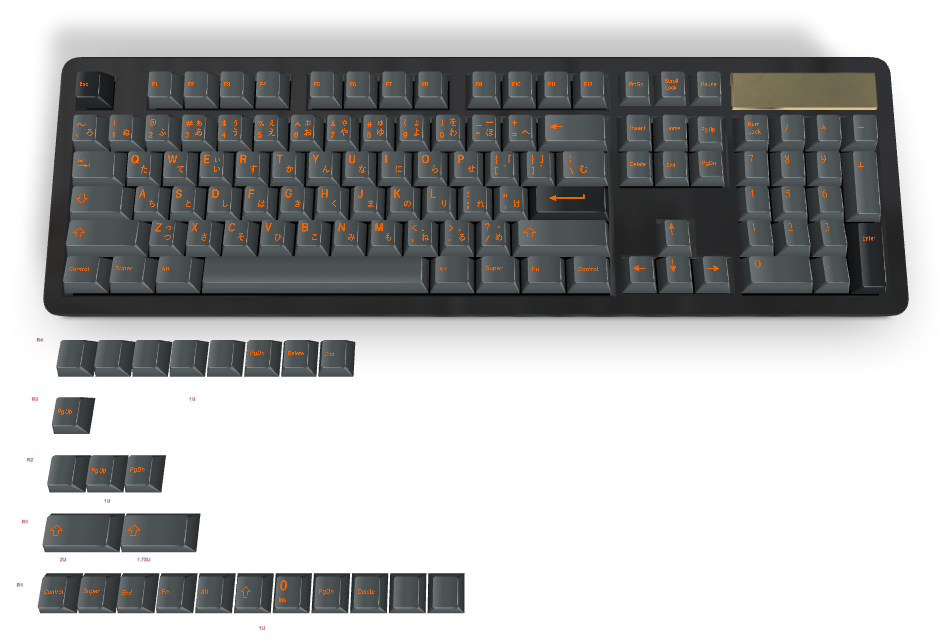 カスタムキーキャップ #673