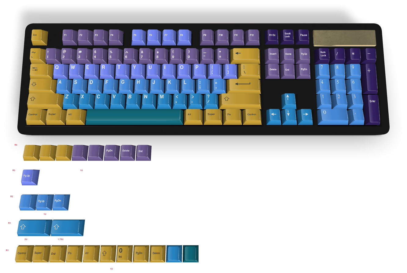 カスタムキーキャップ #640