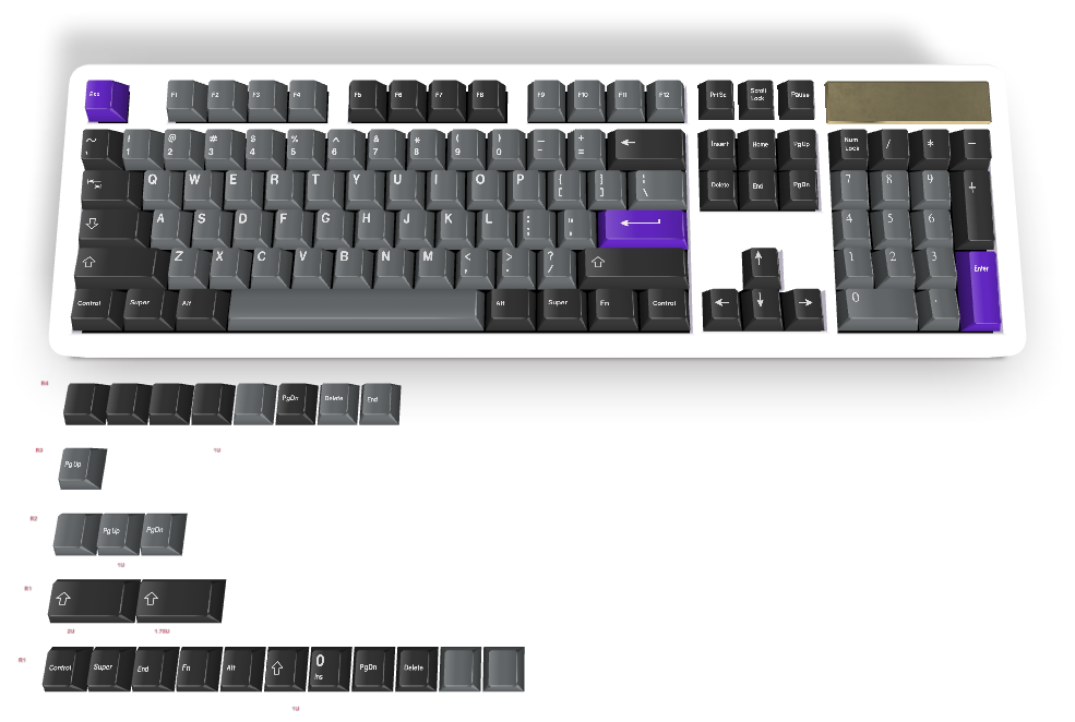 カスタムキーキャップ #1065