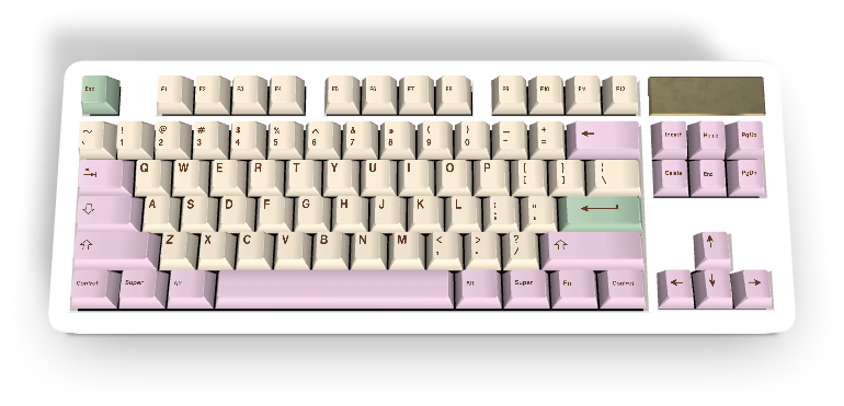 カスタムキーキャップ #1187