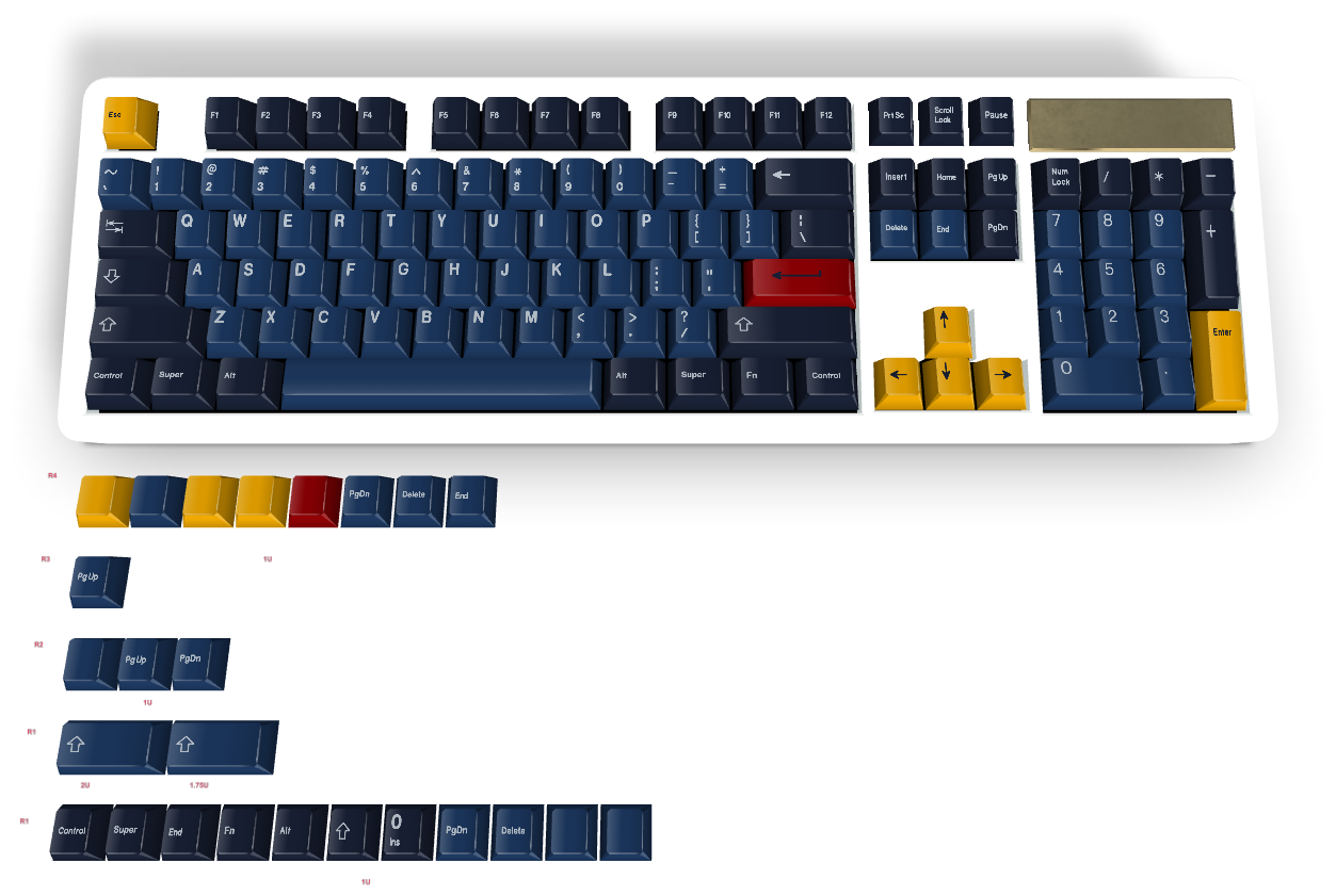 カスタム キーキャップ #650