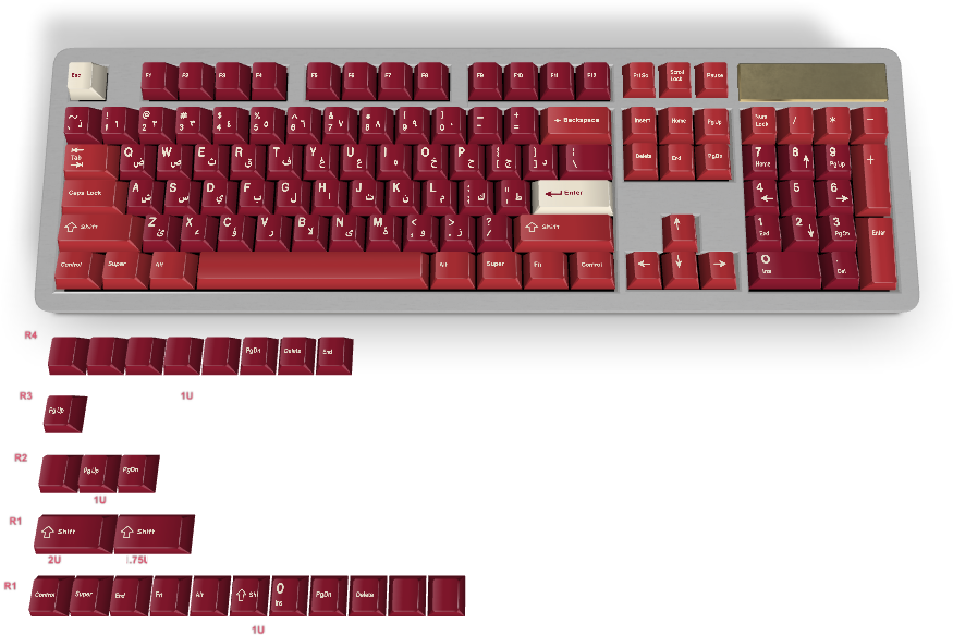 カスタムキーボード #16