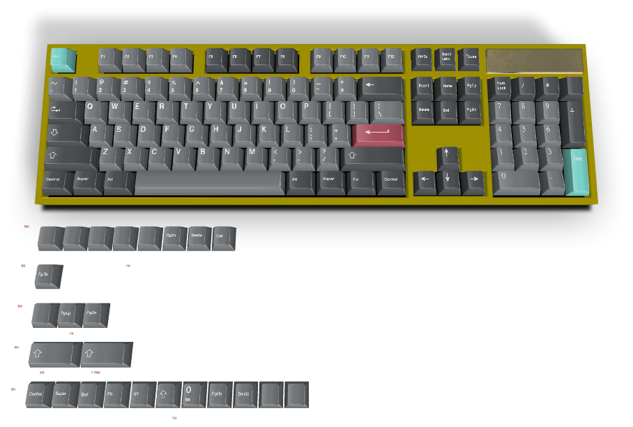 Custom Keycap #724