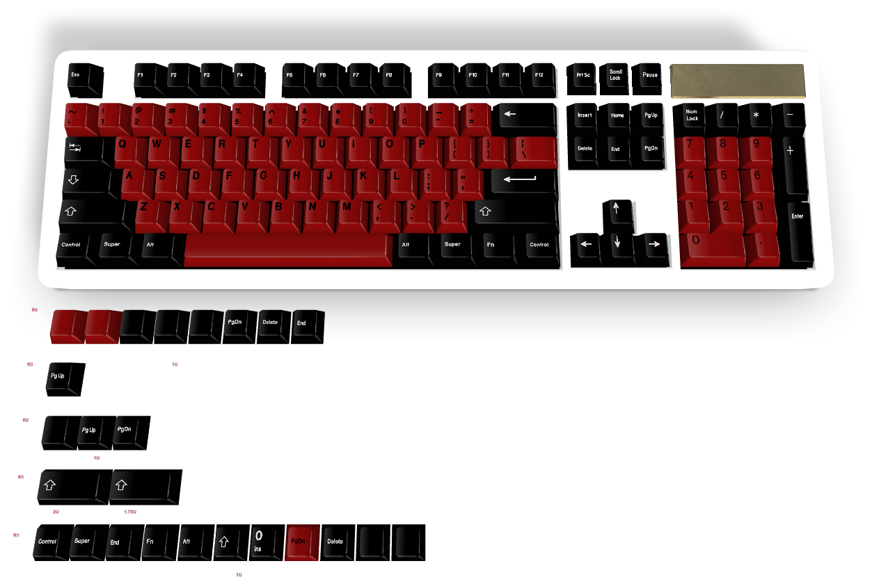 カスタムキーキャップ #716