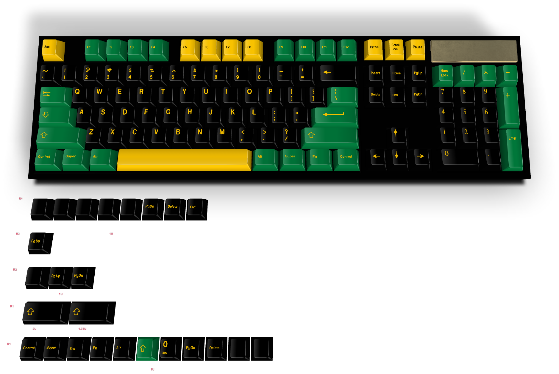 カスタムキーキャップ #1263