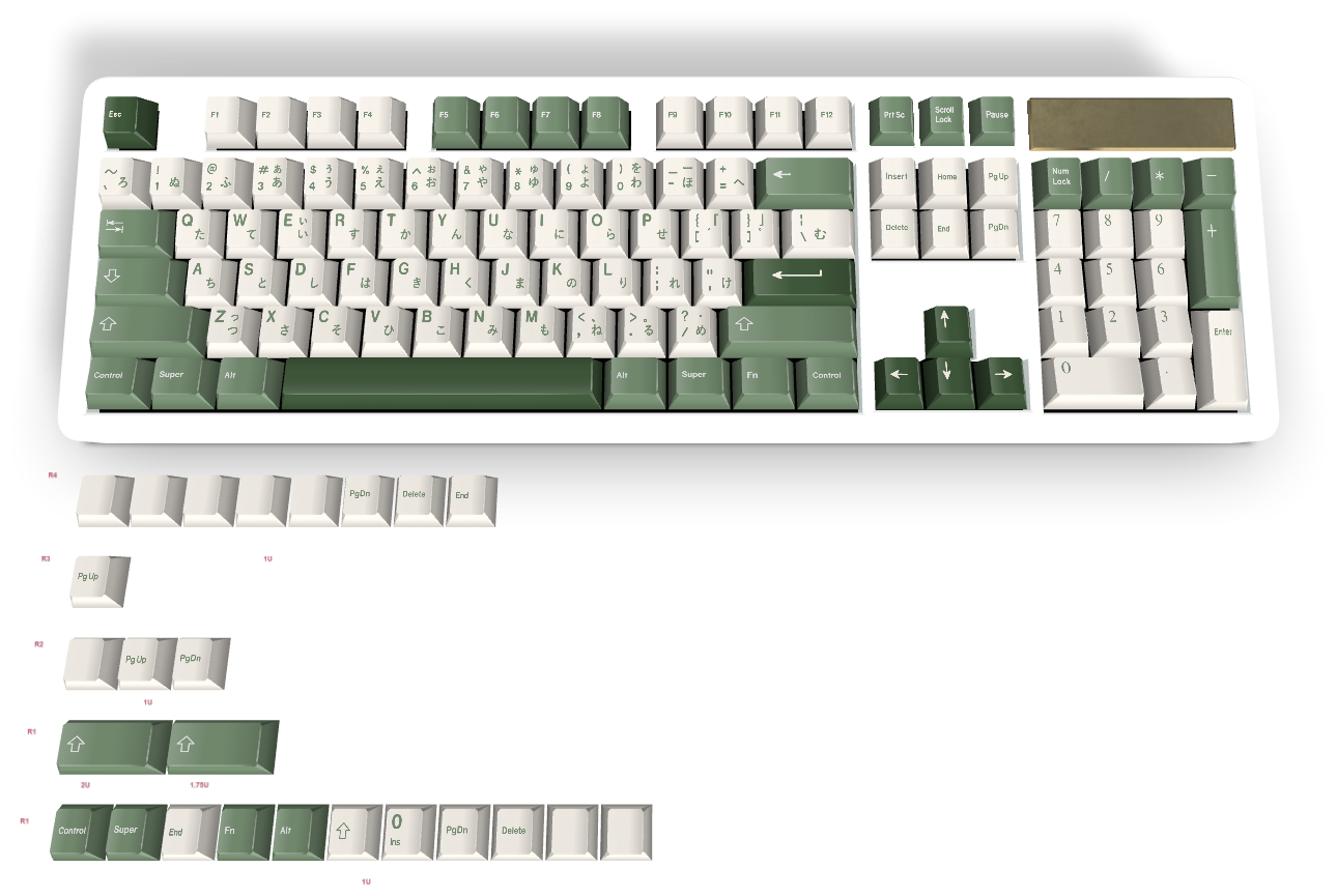 カスタムキーキャップ #728