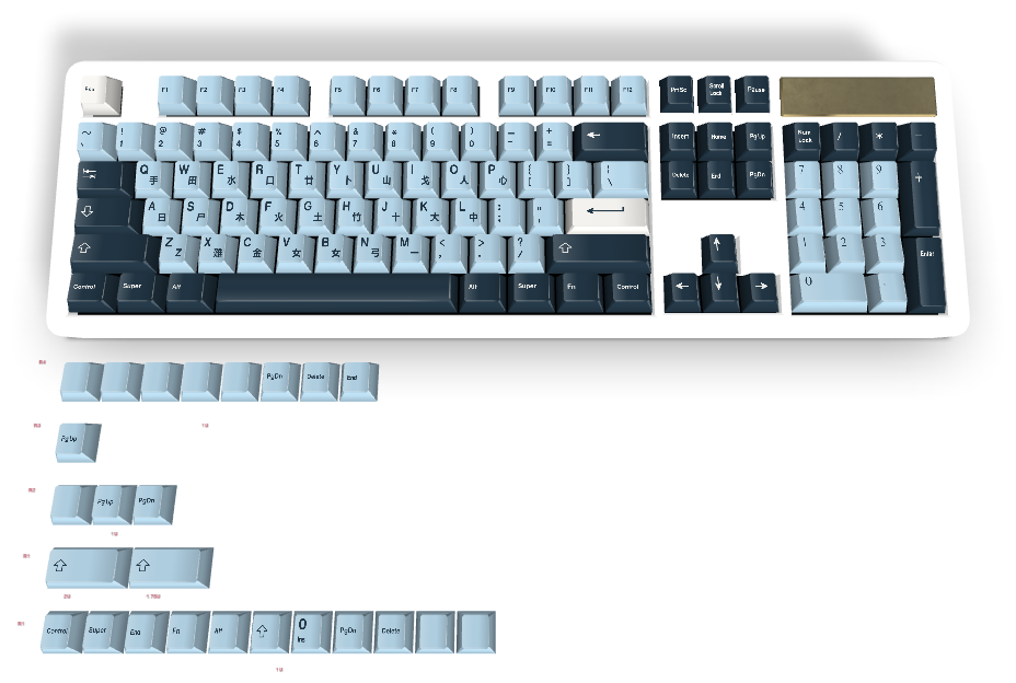 カスタムキーキャップ #499